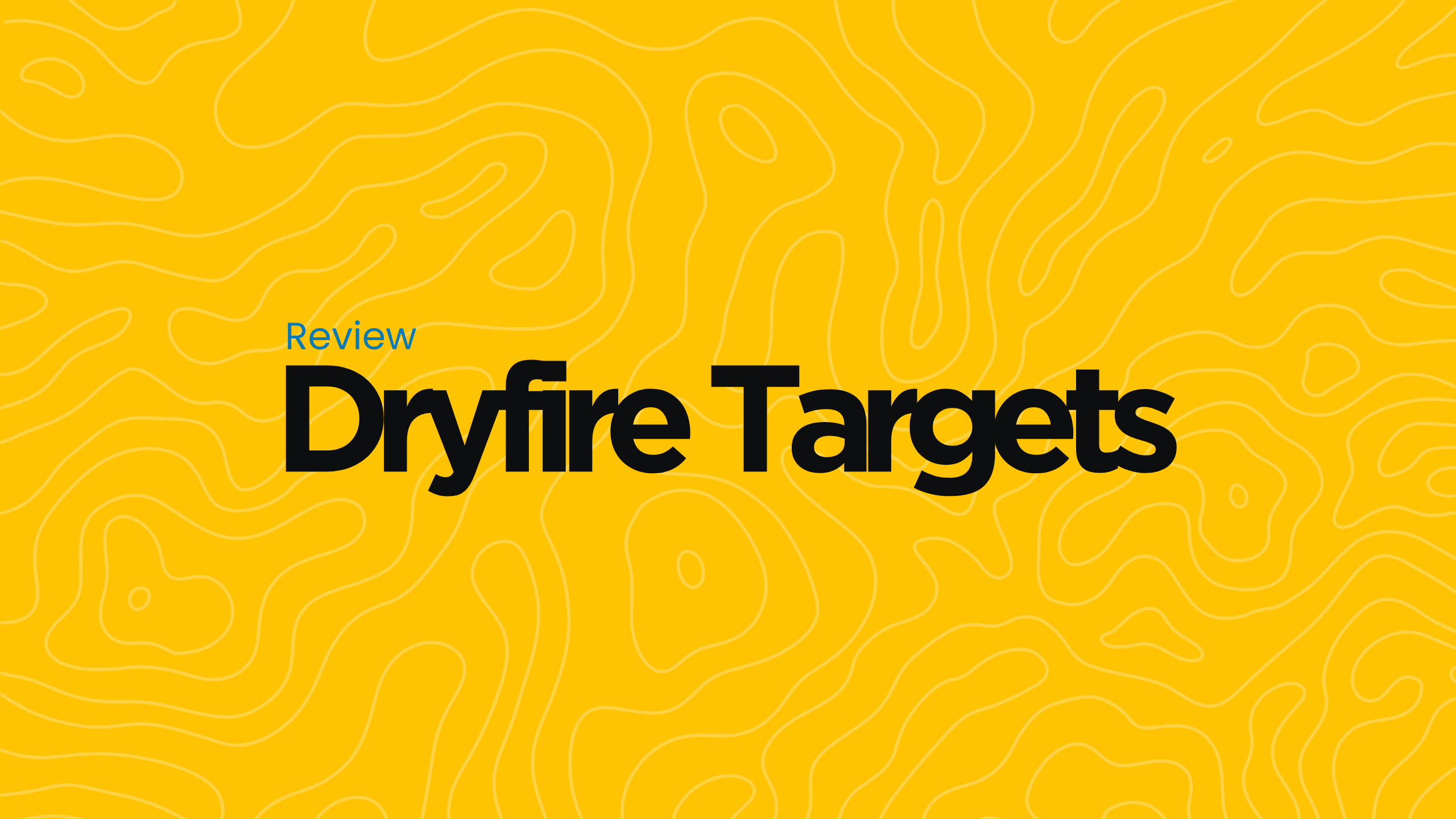 Diese Dryfire Targets helfen Dir im Trockentraining